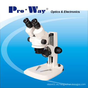 Profesional 7X-45X zoom microscopio estéreo (ZTX-PW7045)